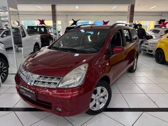 NISSAN GRAND LIVINA 1.8 SL 16V FLEX 4P AUTOMÁTICO